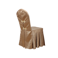 Housse de chaise fantaisie à volants pour décoration de mariage