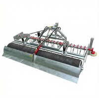 Niveleur de terrain robuste en acier Reeds pour sable/terrasse |   Attelage à 3 points pour ATV/UTV |   Toilettier multifonctionnel