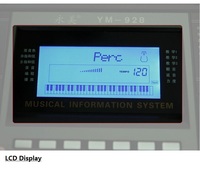 Piano Electrónico Profesional de 61 Teclas con Pantalla LCD Estándar, Instrumentos de Teclado