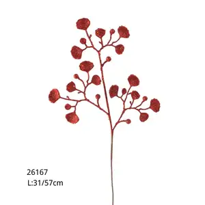 Longstar yeni tasarım noel şubesi çiçek noel dekorasyon seçtikleri tedarikçisi