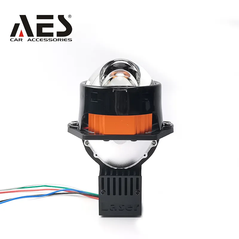 Super bright AES F1 Pro Direct Laser Bi Led Projector Lens with 75w 65w high power for car accessories