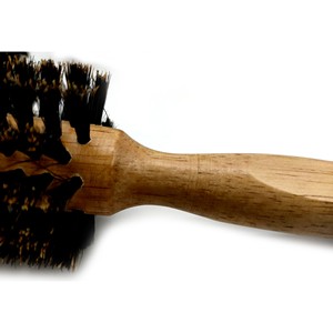 Premium rotondo in legno puro cinghiale setola <span class=keywords><strong>spazzola</strong></span> per capelli lisci e lucenti - Product Image 6