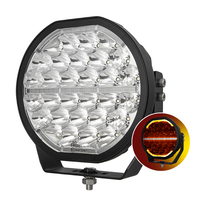 Kit de Barra de Luces LED Flexible para Vehículos, Camiones y Todoterreno, con Conexión Superior, Color Ámbar, para Trabajo, Niebla y Conducción