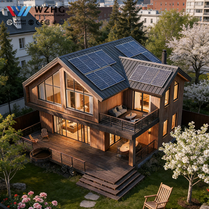 บ้านวิลล่าเหล็กเบาประสิทธิภาพสูงแบบกำหนดเองตามมาตรฐาน AS/NZS 1170 สำหรับนิวซีแลนด์ - Product Image 1