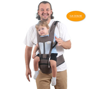 Porte-bébé Ergonomique en Polyester Doux <span class=keywords><strong>de</strong></span> Qualité Supérieure, Réglable, pour Nouveau-né, avec Siège <span class=keywords><strong>de</strong></span> Hanche et Bretelles, Idéal pour les Voyages - Product Image 1