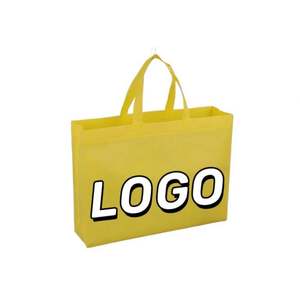 Sacs fourre-tout bon marché personnalisés imprimés, sacs de shopping en tissu recyclable non tissé avec logo - Product Image 1