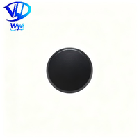 SNIPPIN Rivet à tête cylindrique plate en acier oxydé noir, 3 mm x 3, sans rainure, sans denture, grade A2-70