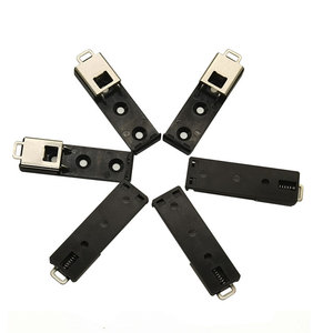 Phổ PCB bảng mạch 35mm Din Rail gắn Adapter, đen 18 mm chiều rộng nhựa DIN tiêu chuẩn đường sắt gắn khung - Product Image 3