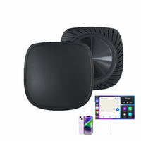 Mini Boîtier CarPlay AI avec Processeur Qualcomm Puissant 4+64G, Adaptateur Android, Kit de Liaison Miroir Téléphone, Compatible Netflix, YouTube, Waze, Spotify, Cartes
