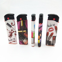 Briquet au butane pur économique promotionnel pour soirée en boîte de nuit Sexy Lady