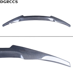 For A5 S5 RS5 B9 Sportback 4Door M4 Style Rear Spoiler Trunk Wing 2016-2023 Carbon Fiber - Product Image 5