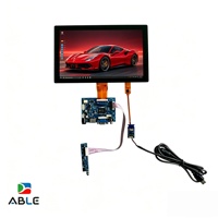 Panel de Pantalla Táctil IPS de 10.1 Pulgadas con Interfaz RGB Spi Mipi Edp Lvds, Módulo de Pantalla LCD TFT con Placa Controladora HMID VGA