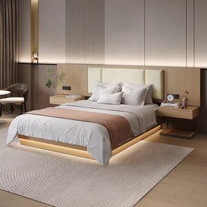 Fabrika kaynağı otel 5 yıldızlı rahat Modern yıldız özel otel yatak odası mobilyası lüks kral otel yatak odası seti - Product Image 1