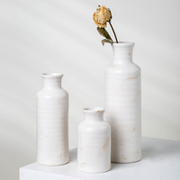 YUANWANG ensemble de 3 tailles différentes Vases en céramique pour la maison Table salon décoration Vase de décoration