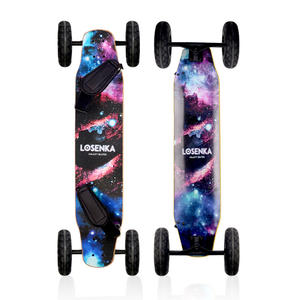 Longboard da Dancing da 38 Pollici in <span class=keywords><strong>Legno</strong></span> d'Acero Personalizzato Fuoristrada Tavola da <span class=keywords><strong>Skateboard</strong></span> da Montagna - Product Image 1