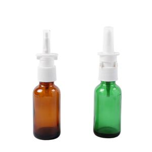 Pulverizador nasal de plástico a prueba de <span class=keywords><strong>niños</strong></span> 10ml 15ml Botella de rociador nasal médico de vidrio Verde Azul Ámbar Botella de spray <span class=keywords><strong>oral</strong></span> Vidrio Moderno - Product Image 2