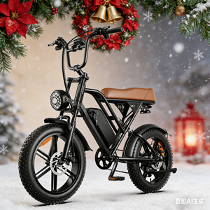 Bicicleta Eléctrica de Montaña con Llantas Gruesas de 20 Pulgadas (Modelo G60) de Fábrica OEM/ODM - Disponible en EE. UU. - Batería de 48V 15Ah con Motor Central de 1500W - Product Image 2