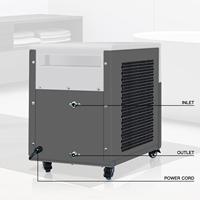 Appareil de cryothérapie Fengmang BY-50 à refroidissement par air, réfrigérant R410A, pompe à moteur, télécommande, 1750W, pour une récupération musculaire rapide et automatique