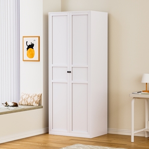 Armoire de rangement moderne en acier inoxydable KD avec penderie et étagère pour chambre à coucher, salle à manger, salon ou hôpital - Product Image 3