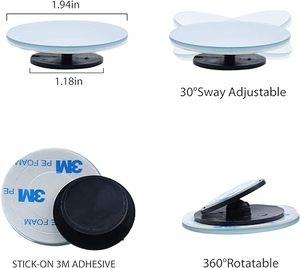 Wholesale HD Glass Frameless Convex Rear View <b>Mirrors</b> Exterior Accessories with Wide Angle Adjustable for <b>Car</b> SUV and Trucks - Product Image 3