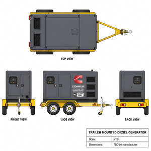 Generador Diésel Insonorizado de 20KW 40KW 60kW Isuzu Cummins Perkins, Trifásico, Refrigerado por Agua, ATS, Energía de Respaldo, Bajo Nivel de Ruido - Product Image 1