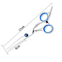 Ciseaux de coupe de cheveux personnalisés de 6 pouces Kit de ciseaux amincissants professionnels en acier inoxydable ensemble de ciseaux de coiffeur pour coiffeur