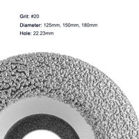 # Disque de meulage diamanté 20 grains 125/150/180 mm pour le nivellement des sols, outil en carbure pour le béton