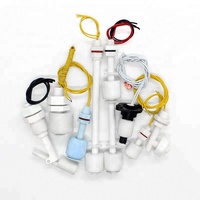 Interrupteur de niveau à flotteur en plastique pour machine à café, vanne d'entrée d'eau, 100VDC 0.5A, précision 0.1%, câble de 350mm
