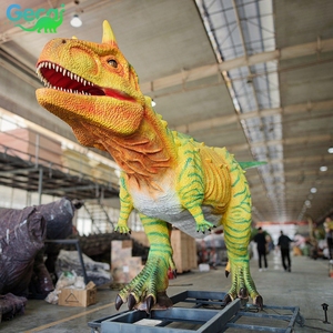 Usine de modèles de dinosaures animatroniques de Zigong, modèle de Carnotaurus grandeur nature pour musée - Product Image 5