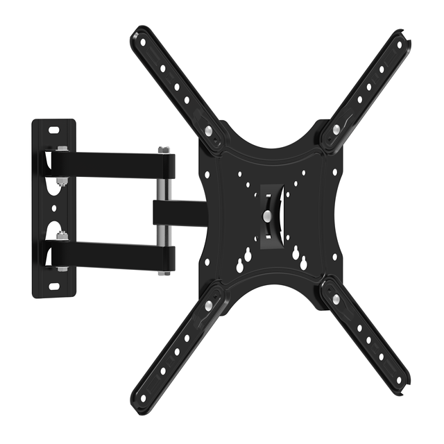 Xinxidi Full Motion TV Bracket for 14-55 Inch Screens, VESA 400x400, 180° Rotation, 30kg Load Capacity TMS-2030EX
