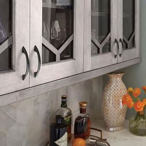 Herrajes Rústicos Ajustables para Gabinetes de Cocina WEKIS, Tiradores de Puerta y Cajones de Zinc Negro de 96 mm para Uso en Exteriores - Product Image 3