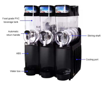 Machine à granité commerciale à 1, 2, 3 ou 4 cuves / Machine à granité glacé pour la maison