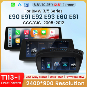 HFmidia 2026 Nouveau système Linux 8.8 10.25 12.8 pouces Écran fin pour BMW Série 3/5 E60 E61 E93 E94 CarPlay sans fil Auto - Product Image 3