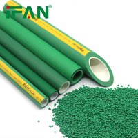 Tuyaux PPR de toutes sortes de l'usine IFAN, 20-160 mm, tuyaux d'eau PPR PN12.5/PN16/PN20/PN25, tuyaux PPR pour l'alimentation en eau