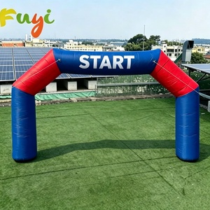 Arco Inflable <span class=keywords><strong>Gigante</strong></span> Direccional con Logotipo de Corazón y Flechas para Ferias Comerciales, Entrega Rápida, OEM/ODM Disponible - Product Image 3