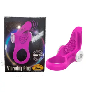 Juguetes Sexuales para Adultos MY-886, Anillo Vibrador de Conejo, Masajeador con Lengua, Fabricante Chino, Comercio Exterior al por Mayor - Product Image 3