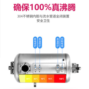 Distributeur d'eau Rem Re 2x en acier inoxydable, machine à eau froide et chaude pour bureau, école, hôpital - Product Image 3