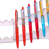 Stylo publicitaire à pointe bille liquide en PVC 2D/3D, motif femme nue en plastique, style strip-teaseuse