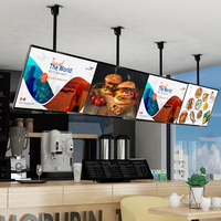 Écran d'affichage numérique LCD mural avec écran tactile pour pharmacie, restaurant, intérieur de centre commercial, publicité - Système d'exploitation Android