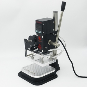 เครื่องปั๊มฟอยล์ร้อนขนาดเล็ก สำหรับบัตรพีวีซี หนัง กระดาษ พร้อมฟังก์ชั่นกดลายนูน - Product Image 1