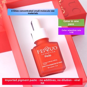 Pigmento Labbra Rosso Originale <span class=keywords><strong>Fioro</strong></span>, Lozione Colorante Labbra a Rapida Azione, Tasso di Ritenzione 98%, Tatuaggio Labbra che Non Acquista un Tonalità Rosso Rosa, Prodotto in Cina - Product Image 2