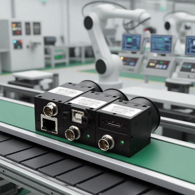 2MP Compact IMX290 C-Mount GigE Interface Real-Time Monochrome 30fps Area Scan Imaging Camera for Micro Component Defect