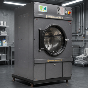 Sécheuse électrique série QMA 35 kg, sécheuse industrielle automatique à tambour avec fonction autonettoyante, 380 V, garantie 1 an pour les blanchisseries - Product Image 3