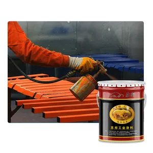 China factory supplier paint wholesale epoxy metal anti rust undercoating with red color