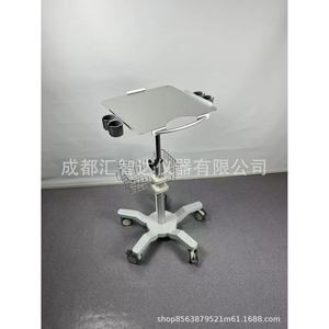 Carrito de herramientas móvil Huizhida YQ-01 de 610 mm con cesta y portavasos para uso hospitalario - Product Image 2