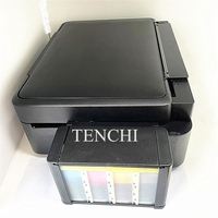 CMYK-impresora de inyección de tinta, tamaño A4, precio barato, para Epson L360, con depósito de tinta, impresora de sublimación
