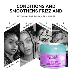 <span class=keywords><strong>Gel</strong></span> Tresses et Fixation à Marque Blanche, Logo Personnalisé, Brillance Intense, Fixation Extra Forte pour <span class=keywords><strong>Cheveux</strong></span> Crépus, Tresses et Locs, Contrôle des Bords pour Femmes et Hommes Noirs - Product Image 6