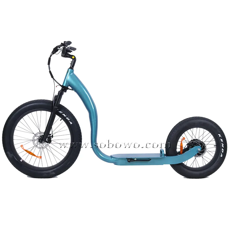 Sowo — vélo électrique pour adultes, pneu large, 500w, pour la neige, trottinette pour adultes, deux roues, prix d'usine, livraison gratuite