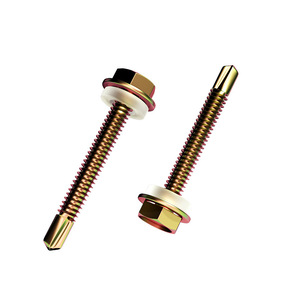 สกรูเจาะยึดติดเอง Bft Baifit หัวหกเหลี่ยม เหล็กกล้าคาร์บอน เกรด A ระดับ 4.8 Gbt 15856.4 2002 สำหรับอุตสาหกรรมก่อสร้าง - Product Image 5