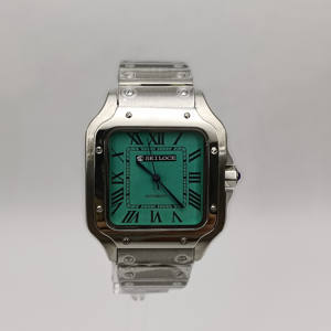 Luxury Style 38mm Sapphire Glass Watch for Japanese NH35 Movement 904L Square Stainless Steel Case - Product Image 3